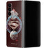 DC Comics Superman Purple Abstract Collage Galaxy Z Fold4 5G Skin